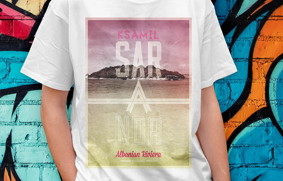 Saranda shirt design